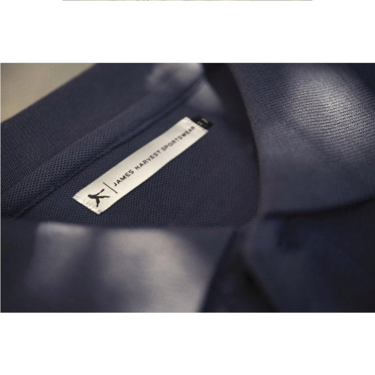Neptune Regular Mens Polos Neck Label